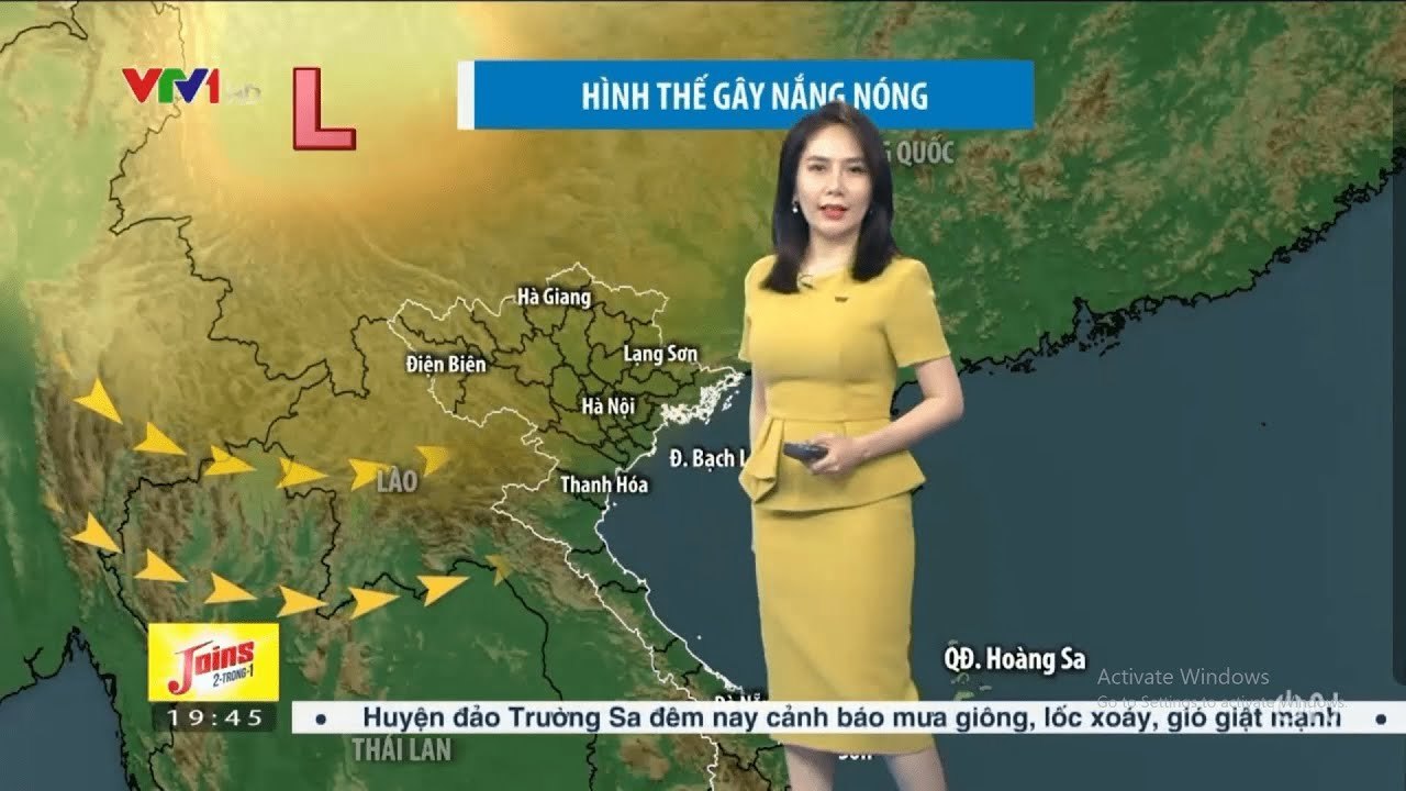 DỰ BÁO THỜI TIẾT hôm nay và ngày mai 23/4 - Thời Tiết 3 ngày tới  Bản tin dự báo thời tiết đêm nay