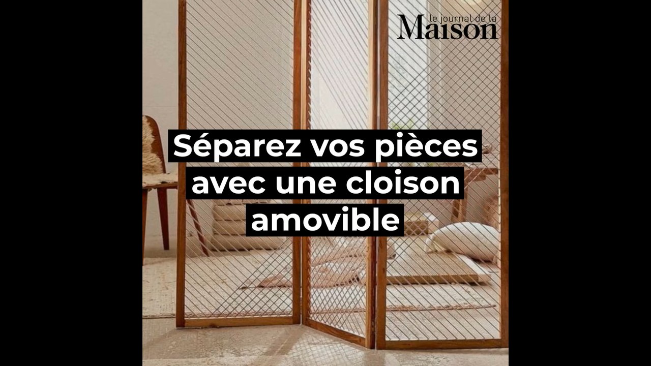 Adopter la cloison amovible