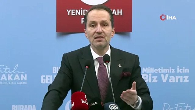 Yeniden Refah Partisi lideri Erbakan: “Sonunuz Menderes gibi, Kaddafi gibi olur gibi cümleler hiç hoş şeyler değil