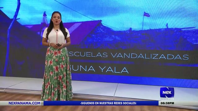 Entrevista a Bernardo Meneses, sobre la escuela vandalizada en Guna Yala - Nex Noticias