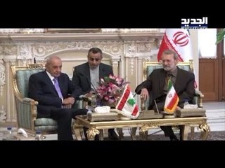 بري يلتقي لاريجاني ويتقبل التهاني بانتصار عرسال