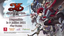 Ys IX : Monstrum Nox - Date de sortie version Switch