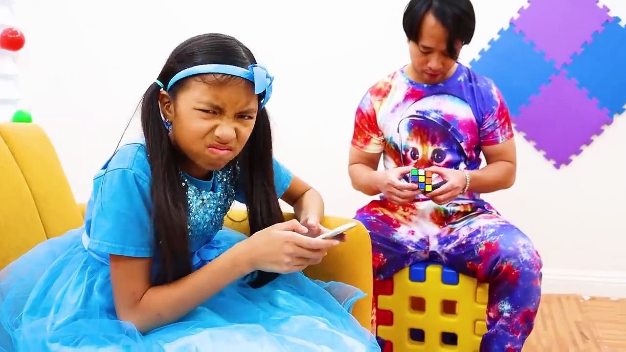 Wendy Vs Alex Pretend Play Cleaning Up With Cleaning Toys For Kids | Kids Learn To Share