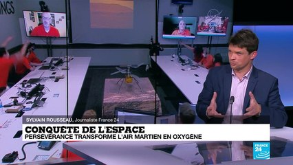 Conquête de l'espace : Perserverance transforme l'air martien en oxygène