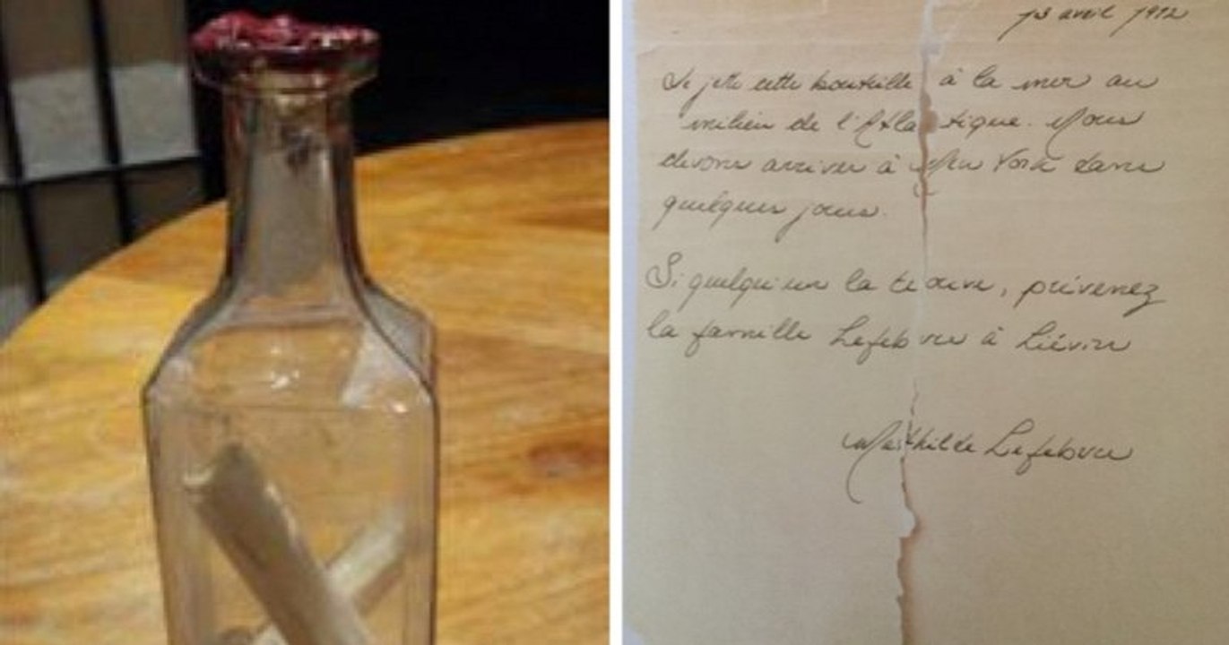 Une lettre rédigée par une adolescente nordiste à bord du Titanic, la veille du naufrage, retrouvée 109 ans après ?