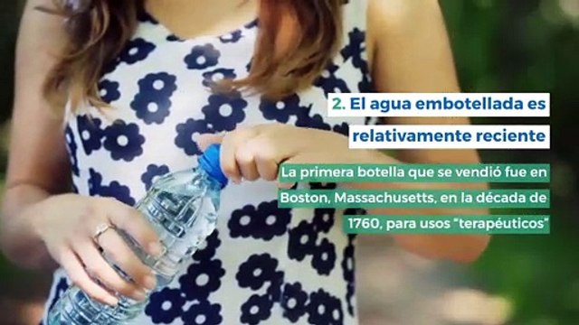 7 Datos que deberías conocer acerca del agua embotellada