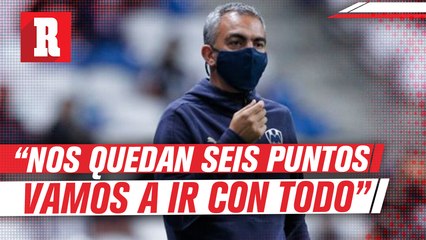 Auxiliar de Aguirre tras caer vs Chivas: "Nos quedan seis puntos y vamos a ir con todo"