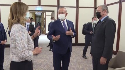 Dışişleri Bakanı Çavuşoğlu, Gürcistan Dışişleri Bakanı Zalkaliani ile görüştü