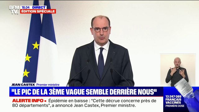 Jean Castex: Le nombre de patients admis en réanimation a atteint un plateau
