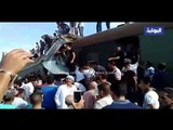 ارتفاع حصيلة تصادم القطارين في مصر الى 49 قتيلاً و123 جريحاً