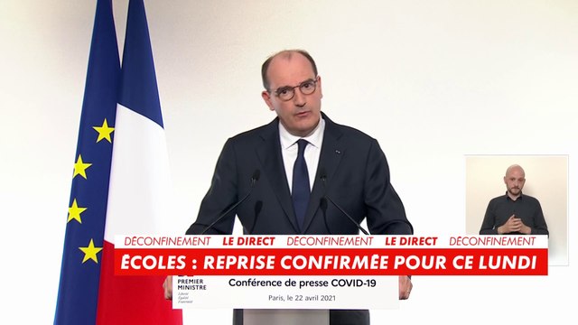 Jean Castex confirme la reprise dans les crèches et écoles dès lundi en présentiel, les collèges et lycées en distanciel