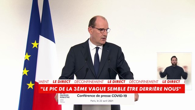 Jean Castex annonce une possible réouverture de certains commerces, lieux culturels et des terrasses le 3 mai