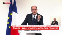 Jean Castex annonce 64 millions d'autotests commandés   Nous nous tiendrons prêts à les déployer plus largement dans le milieu scolaire après l'avis de la HADS