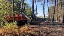 Gironde. Un incendie s'est déclaré le jeudi 22 avril 2021 à Birac, les pompiers sont toujours sur place