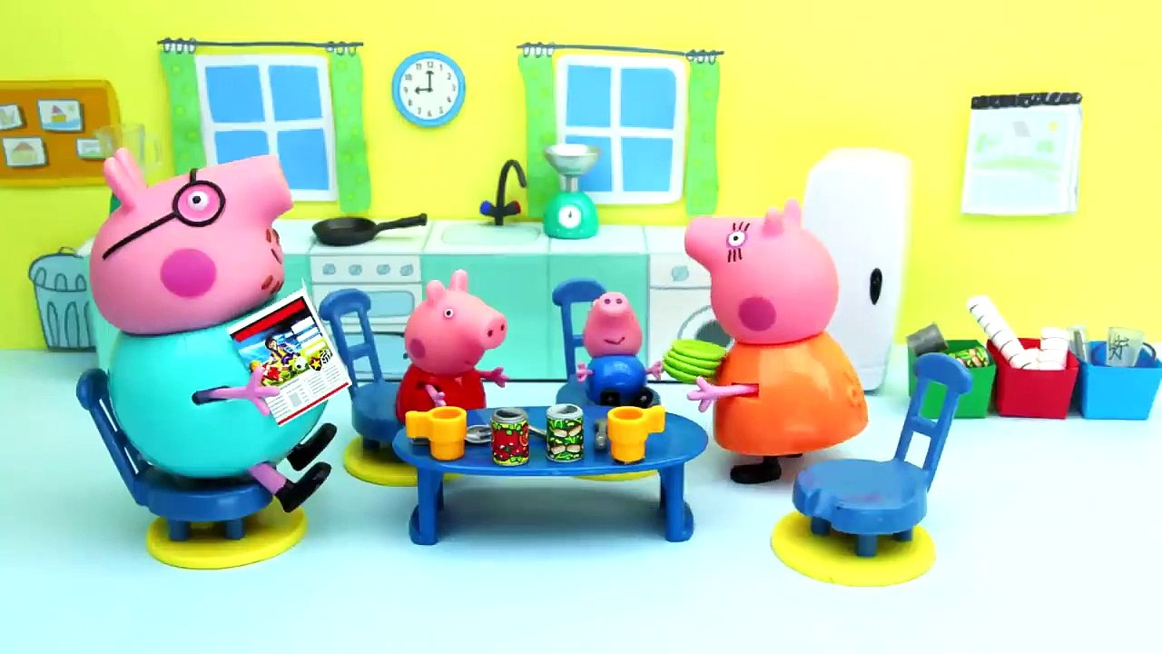 Mummy Pig At Work Peppa Pig Toys Stop Motion Animation New English Episodes  - video Dailymotion