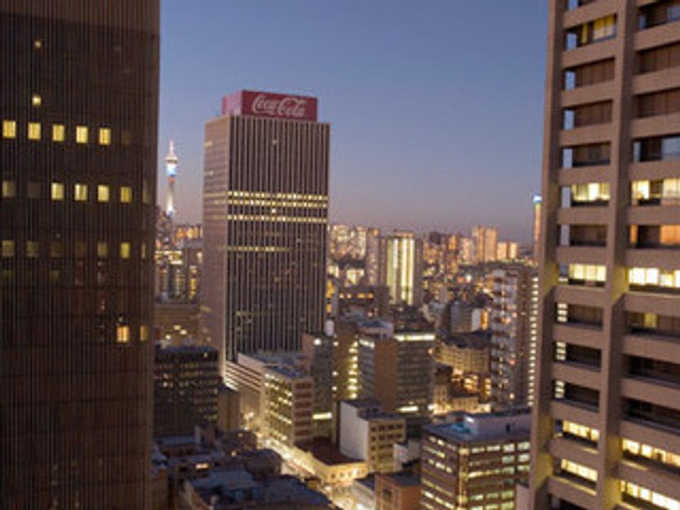 Grand Monopoly dans le centre de Johannesburg