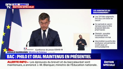 Mesures renforcées aux frontières: Gérald Darmanin confirme la mise en place d'un "sas sanitaire" à partir de samedi matin