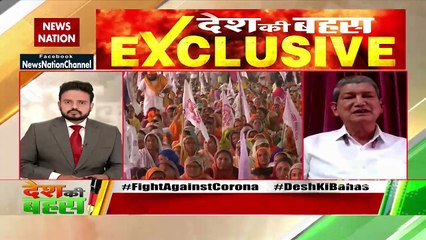 Desh Ki Bahas : कोरोना के तूफान में आंदोलन की ज़िद क्यों?