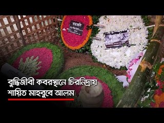 বুদ্ধিজীবী কবরস্থানে চিরনিদ্রায় শায়িত মাহবুবে আলম  | Jagonews24.com