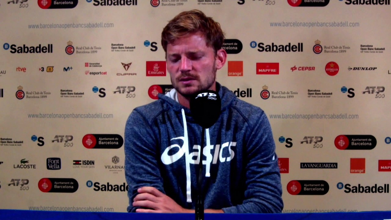 ATP - Barcelone 2021 - David Goffin est blessé et a abandonné : "Même si je gagnais, jouer Nadal avec un demi adducteur, c'est pas l'idéal