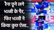 IPL 2021: Suresh Raina touched Harbhajan Singh’s feet to show respect | वनइंडिया हिदी