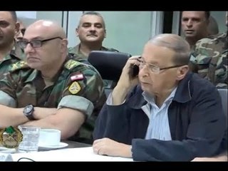 رئيس الجمهورية في غرفة العمليات -   راوند بو خزام
