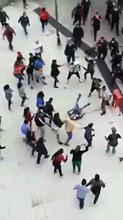 Manifestantes intentaron tomar el Ministerio de Desarrollo porteño