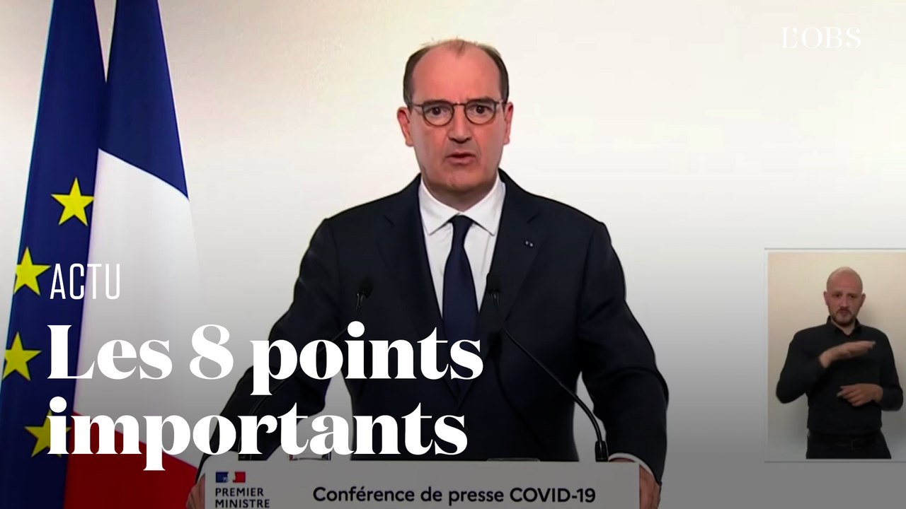 Jean Castex : les 8 points à retenir des interventions du Premier ministre et d'Olivier Véran