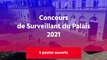 Concours de Surveillant du Palais