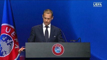 El presidente de la UEFA Aleksander Ceferin sobre el Fair Play Financiero