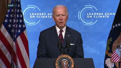 Biden aumenta compromisso contra aquecimento global