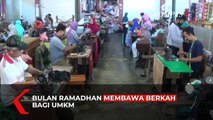 Jelang Lebaran, Penjahit Pakaian Kebanjiran Berkah