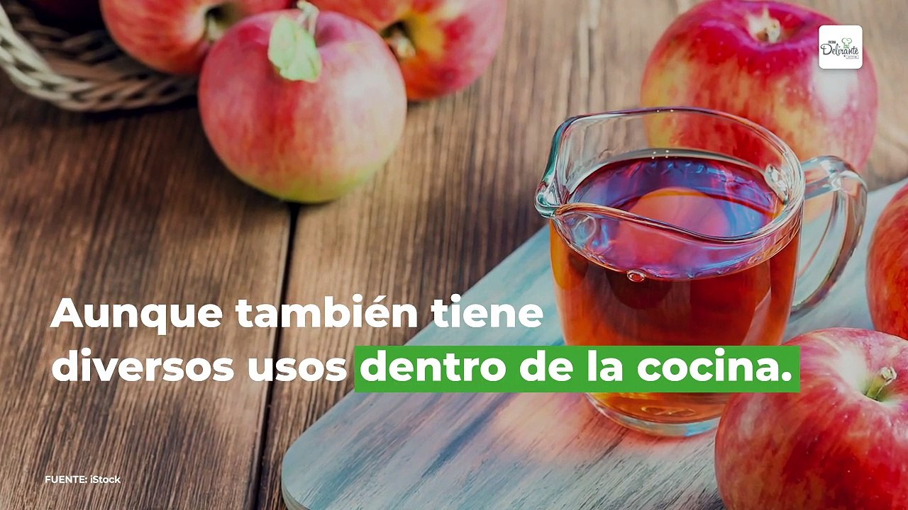 10 Poderosos beneficios del vinagre de manzana...