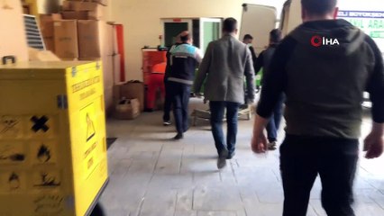 Fabrikada pres makinesine sıkışan işçi hayatını kaybetti