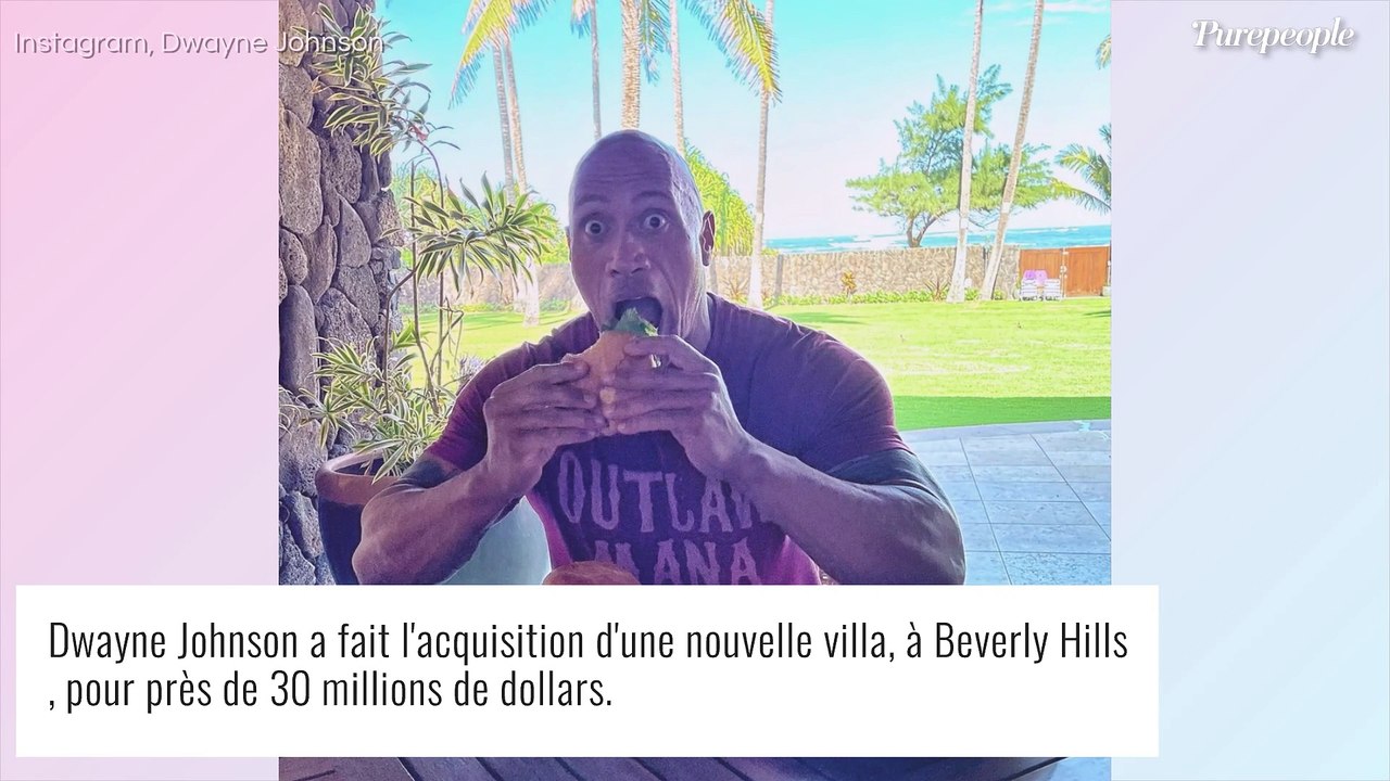 Dwayne Johnson : Il s'achète la villa aux 11 salles de bain d'une star de Stranger Things