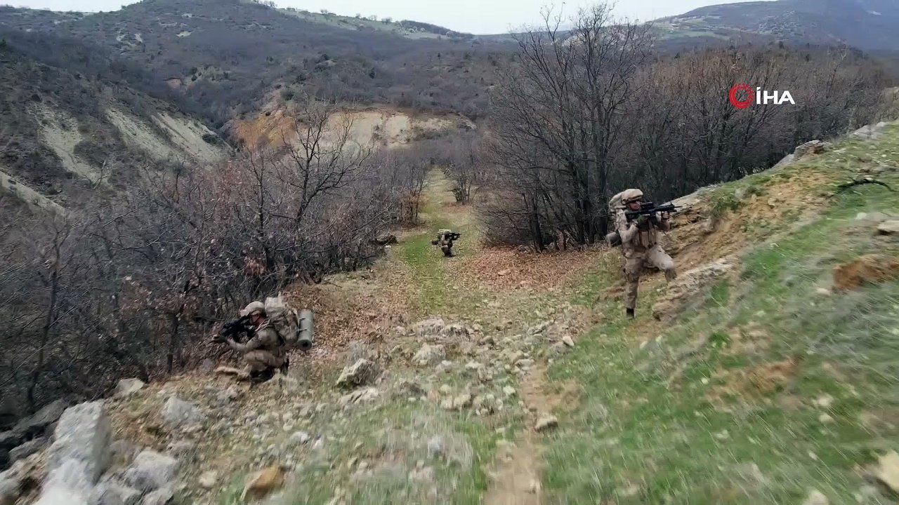 Tunceli’deki Eren-7 operasyonu: 17 sığınak imha edildi