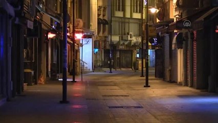 ÇANAKKALE - Sokağa çıkma kısıtlamasına uyuluyor