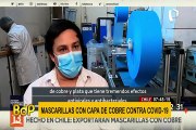 Chile: crean mascarillas con cobre que puedan desinfectarse solas