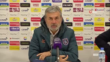 Aykut Kocaman: "İlk yarı oynayarak, ikinci yarı da skoru koruyarak geçirdik"
