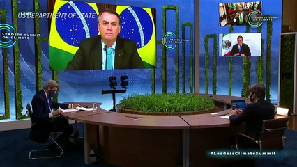 Bolsonaro se compromete a eliminar o desmatamento ilegal até 2030