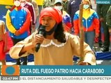 Antorcha Libertaria y Bolivariana llega a Los Teques para enaltecer las luchas por la soberanía
