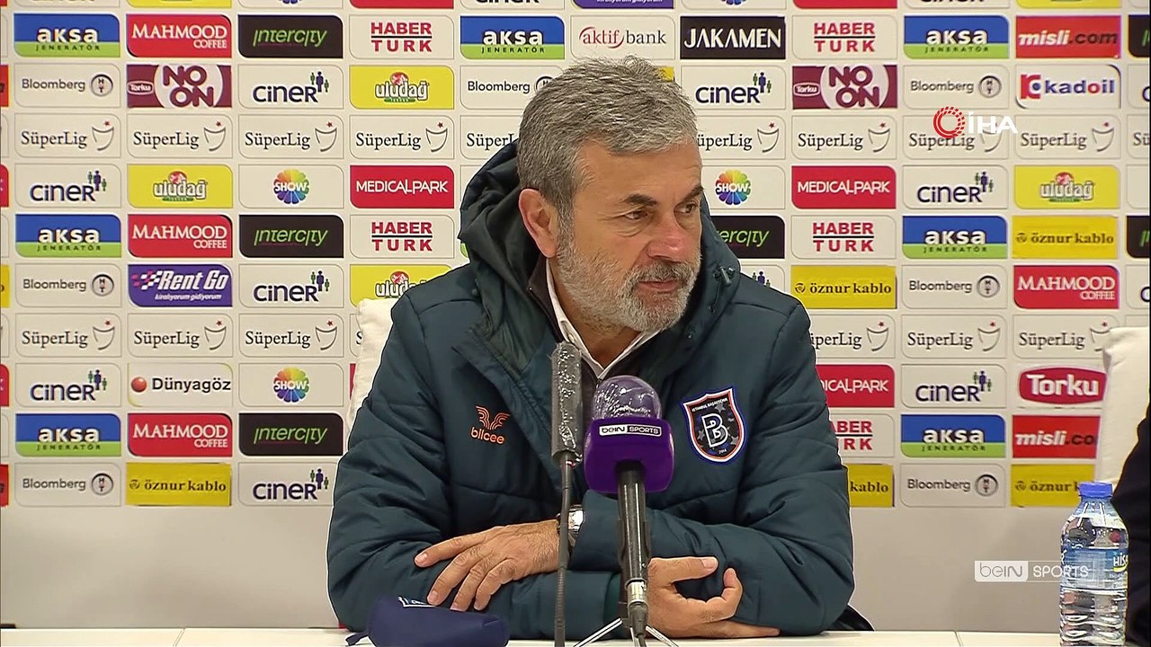 Aykut Kocaman: 'İlk yarı oynayarak, ikinci yarı da skoru koruyarak geçirdik'
