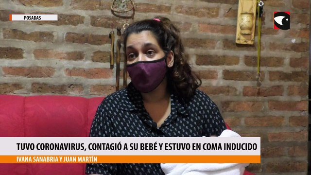 Tuvo coronavirus, contagió a su bebé y estuvo en coma inducido