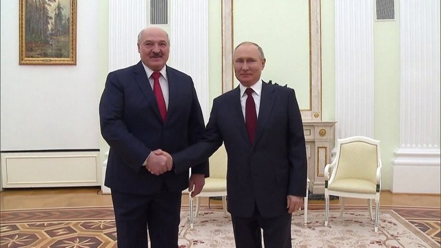 Rencontre Poutine-Loukachenko à Moscou : le conflit ukrainien au menu des discussions