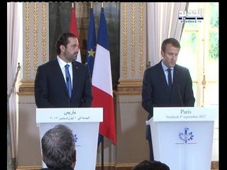 ماذا قال الحريري في فرنسا عن دور حزب الله بتحرير الجرود؟