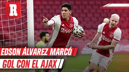 Edson Álvarez marcó gol y le dió el empate al Ajax ante el Utrecht
