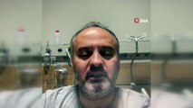 Koronavirüse yakalanan Büyükşehir Belediye Başkanı Aktaş, hastane odasından Bursalılara seslendi