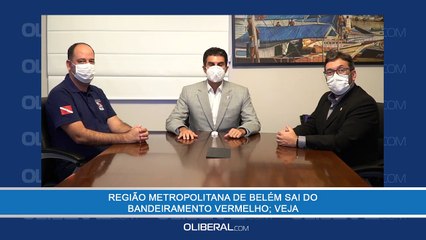 Região Metropolitana de Belém sai do bandeiramento vermelho; veja