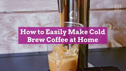How to Easily Make Cold Brew Coffee at Home