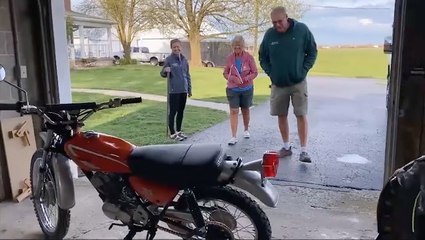 Making Dad's Retro Motorcycle Look As Good As New